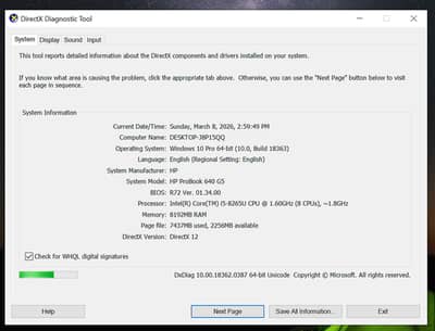 HP ProBook 640 G5 10/10 new 8gb 256gb 58000rs orignal charger /Fingerp