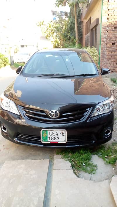 Toyota Corolla 2011 model 12 ka number