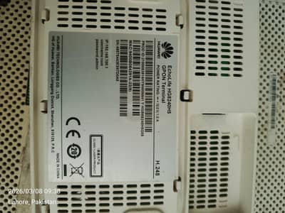Huawei HG8240H5 GPON working condition