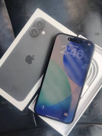 iphone 16 plus just box open