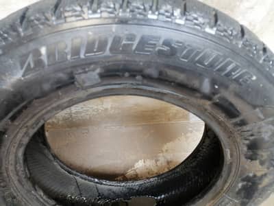Bridgestone without puncture tubeless tyre for sale. 03319244484.