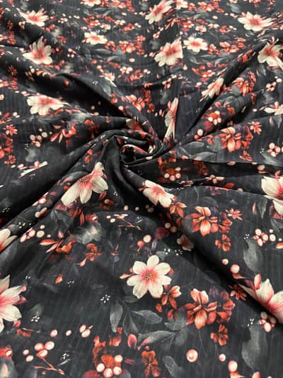 Ladies 2 Piece Banadoria Lawn Suit (Unstitched)