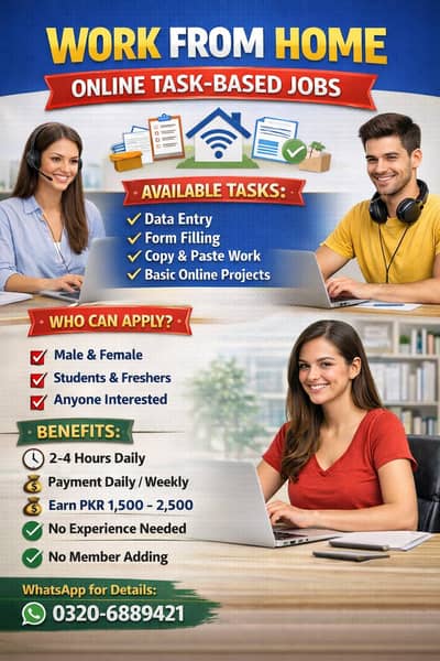 Assignment writing jobs / simple Data entry jobs opportunity remote