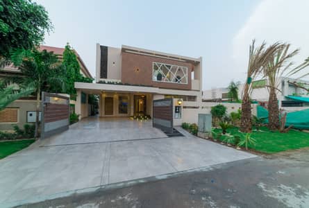 D H A Lahore 1 Kanal Brand New Mazher Munir Design House With 100% Original Pics Available For Rent