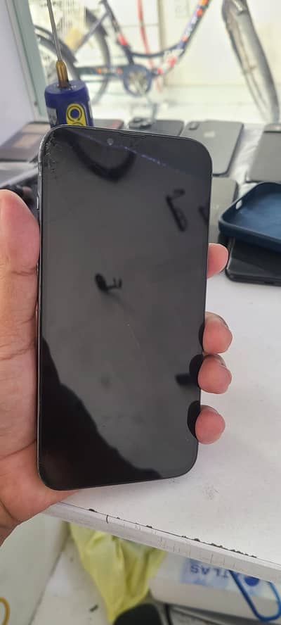 13 pro max display changed also broken non pta sim working