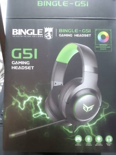 Brand new Gaming Headset, purely new and perfect experience