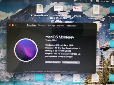 MacBook Air 2015 - 13 inch display