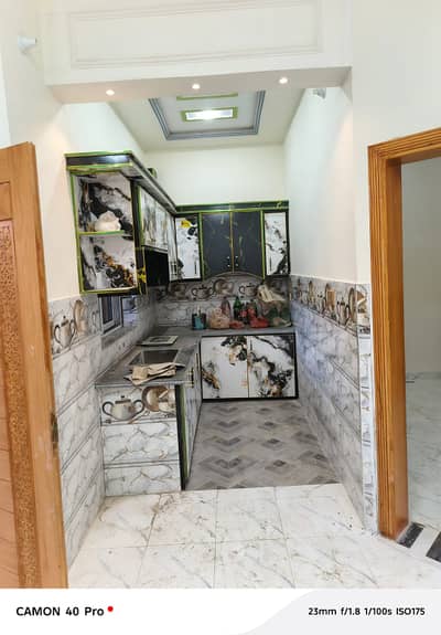 Canal view Rafi qamar road new brand luxury 3.50 marly single story house for sale