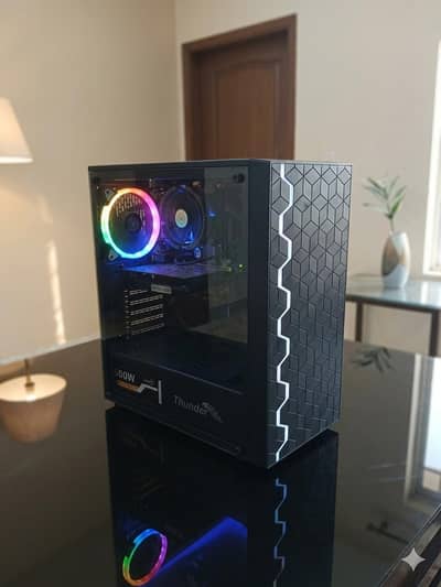 Gaming PC GTX 1050Ti, 16GB RAM, RGB – GTA V / Valorant Ready