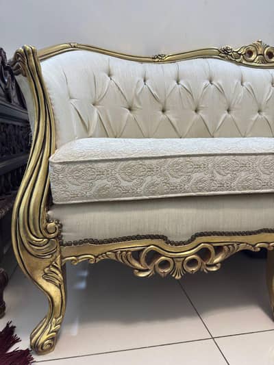 luxury lavish Royal Style Sofa Set
