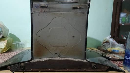 Hanco Kitchen Chimney/Range hood stylish curved glass Excellent Condi