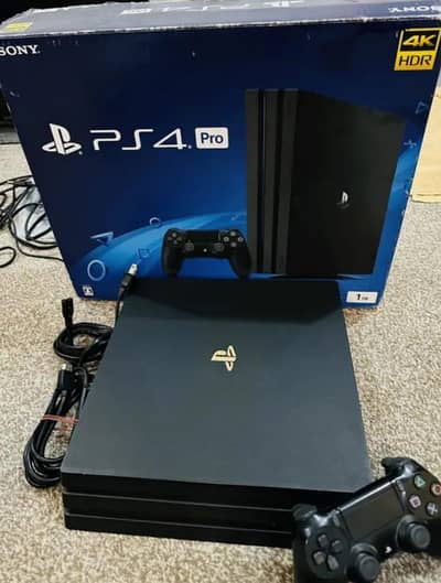 PS4 Pro One Terabyte hard Brand New for urgent sale 0342=2811922