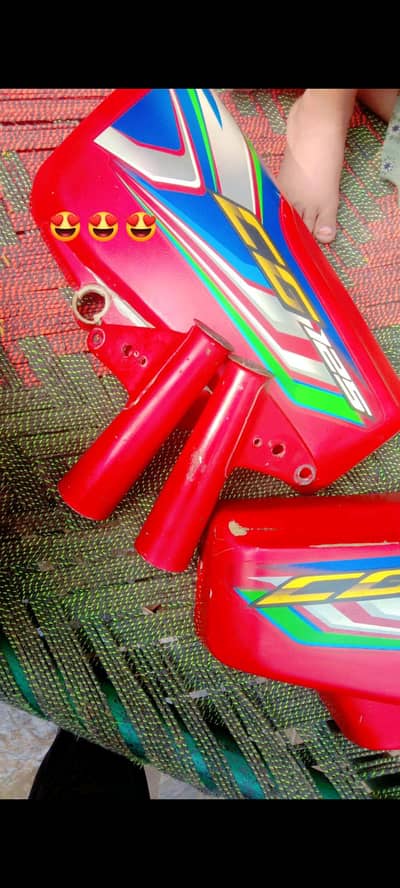 Honda cg 125 tanki tapy 22 model 5star company ky original one of the