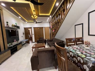 7 Marla brand new ground portion full furnished available for rent in bahria town phase 8 Rawalpindi