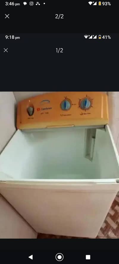 dawlance washing machine
