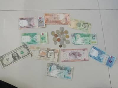 coin and note collection