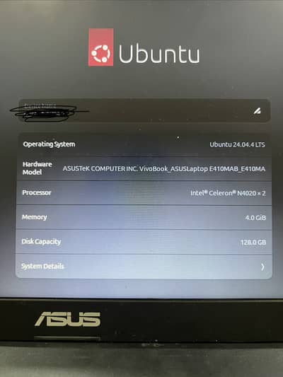 Asus laptop