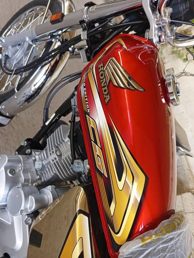 honda CG 125 2025 gold edition December ki  invoice h 03172238953