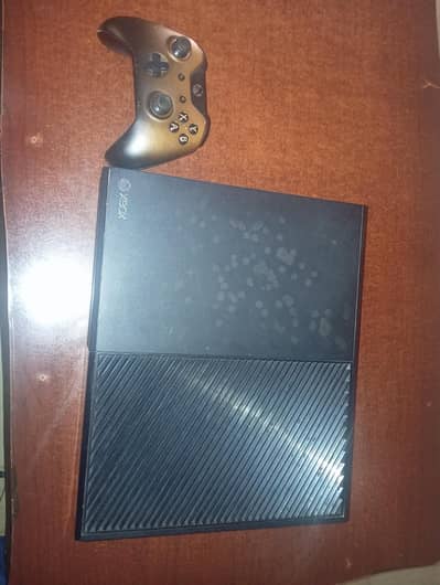 XBOX ONE FAT 1TB JAILBREAK WITH ONE CONTROLLER  AND 14 GAMES INSTALLED