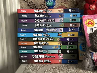 12 Dog man books collection