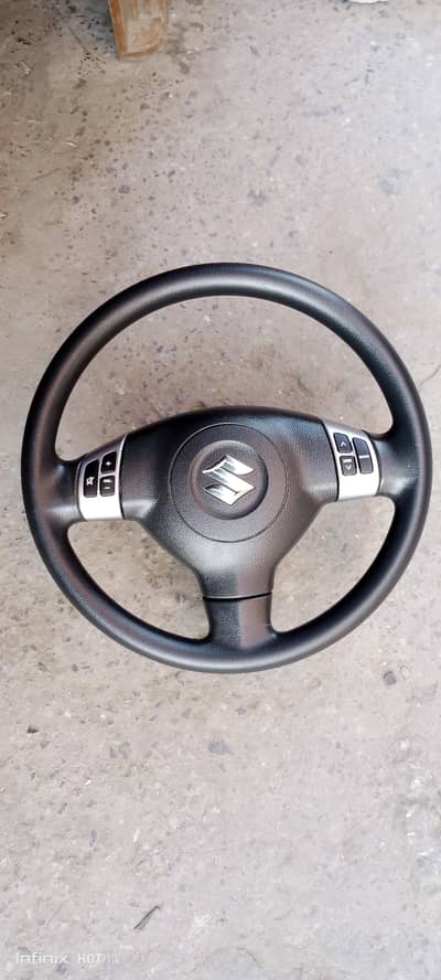 Suzuki Japani swift ki multimedia steering wheel available