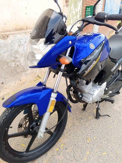 Yamaha ybr 2020 model blue color