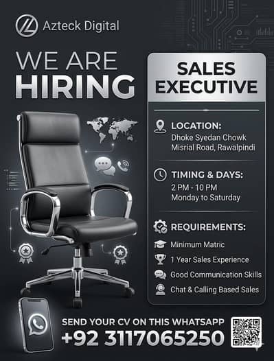 Sales Executive (Chat + Calling Based)