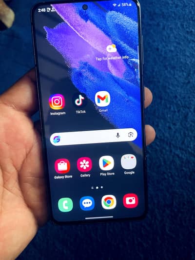 S21 5G 8GB 128GB 10/10 CAMERAS LIKE DSLR GOOD BATTRY BACKUP FRESH PICE