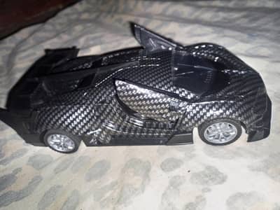 RC remote control car Bugatti || action figure || openable door