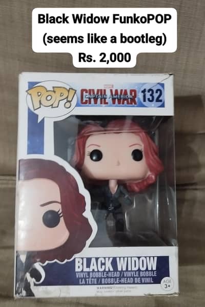 Funko Pop Black Widow
