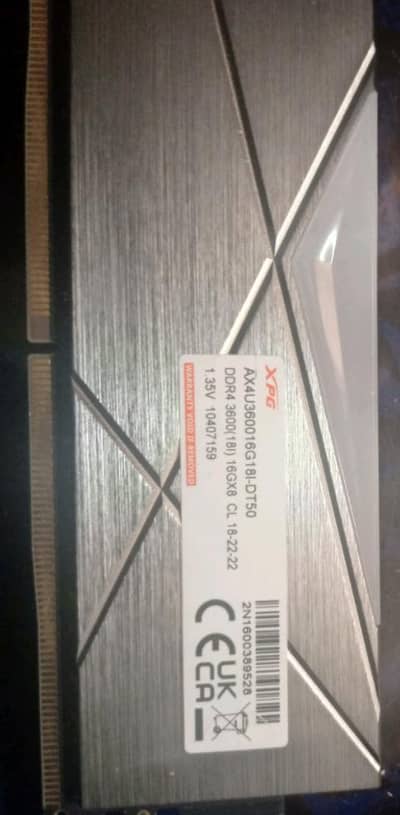 16 GB RAM DDR4 qty 02