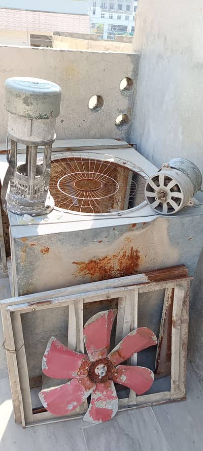 air cooler & 2 fan