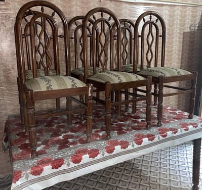 Dinnig Table Set - 6 chairs - Full Size