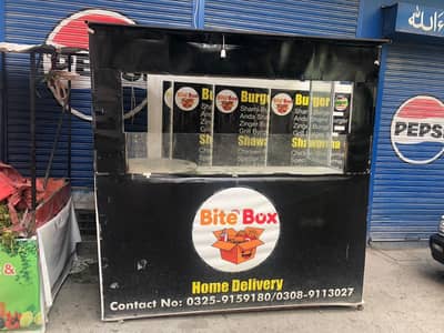 Fast food stall for sale