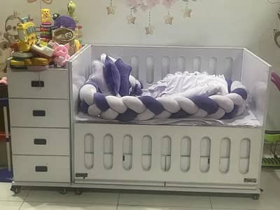 Baby cot | baby bed | wooden cot | kids bed | kids swing coat