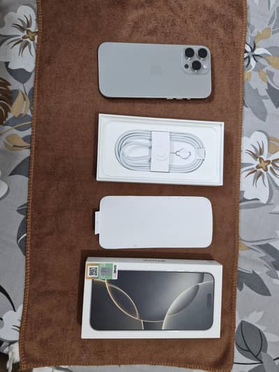 Iphone 16 Pro Max 256 GB PTA Approved