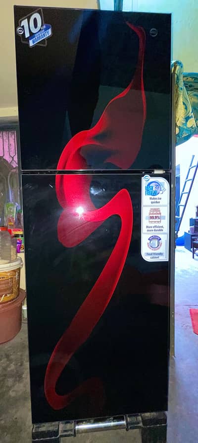 Pel gd2550 glass door new fridge