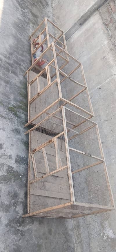 Wooden Cages for hens or Birds