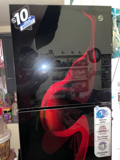 Pel Gd2550 glass door new fridge