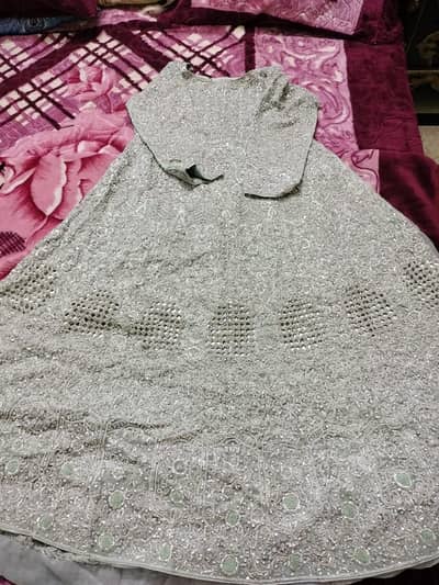 Mehandi,Barat,Waleema heavy bridal dress