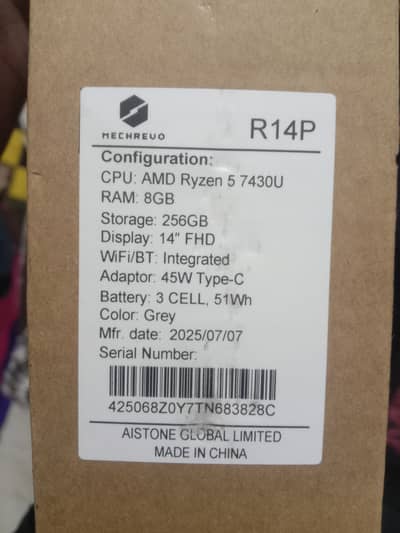 Untouched box pack laptop PM