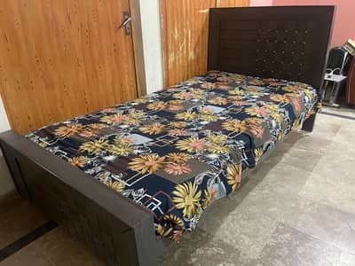 O3Ol78O5593 single bed with mattress urgent sale