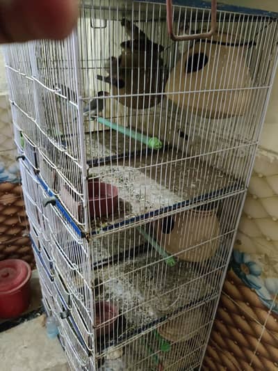 3 portion small size cage