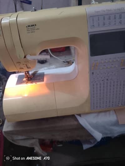 juki hzl 9900 computer embroidery masheen