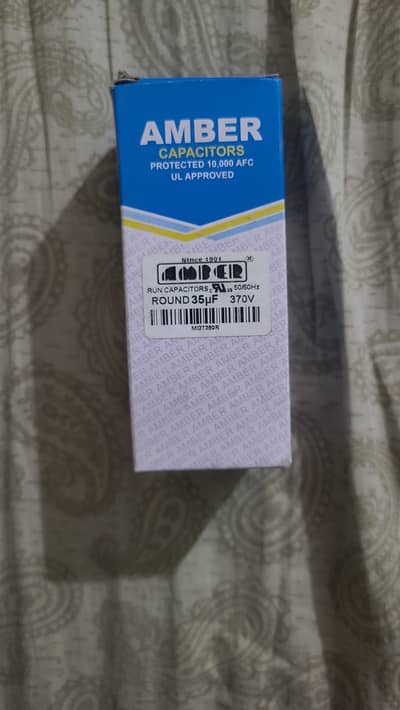 AMBER Capacitor 35 uF Brand New