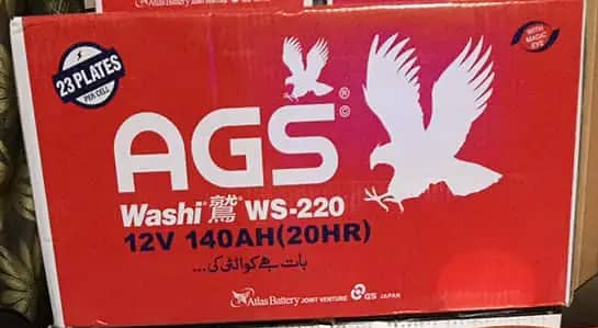 For Sale: AGS 140Ah Lead-Acid Battery (WS‑220)