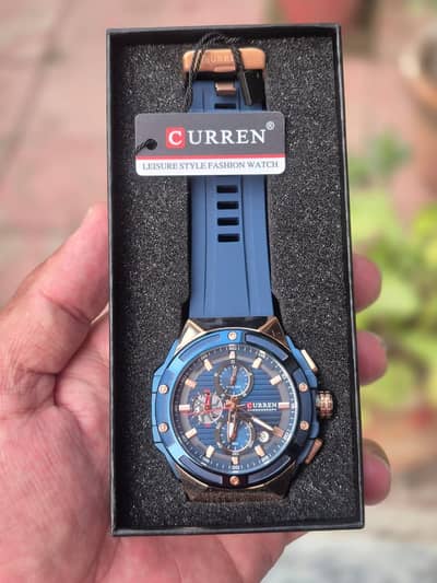 Curren Brand Multifunctional chronograph Watch