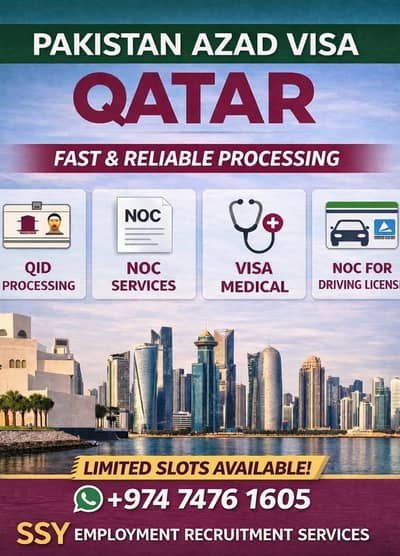 Freelance Visa Available For Qatar