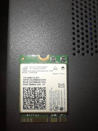 Intel Dual Band Wireless AC 3160 NGW
