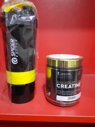 Nutrition fuel offer 100%orignal Anabolic creatine with shaker